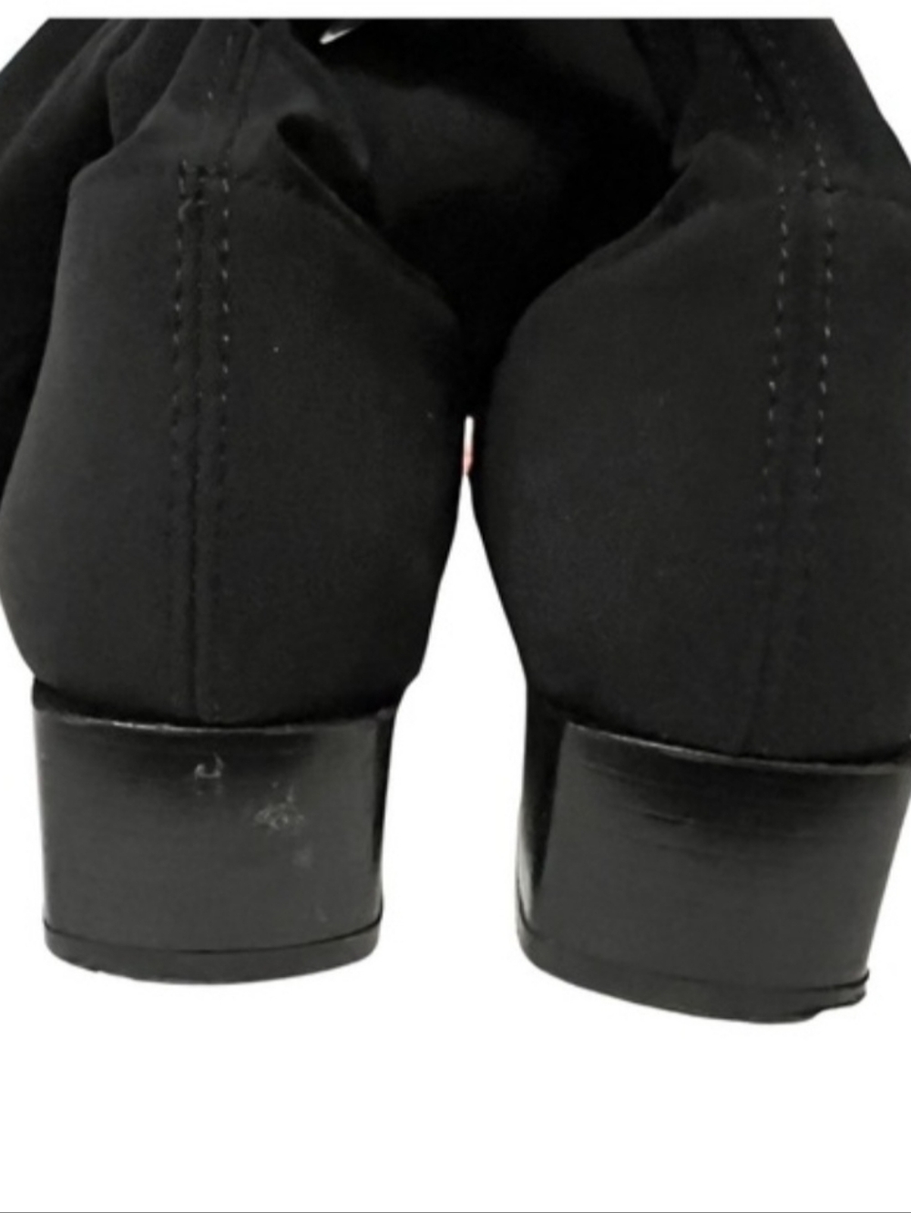 Paul Green Black Stretch Knee High Boots - Picture 3 of 6